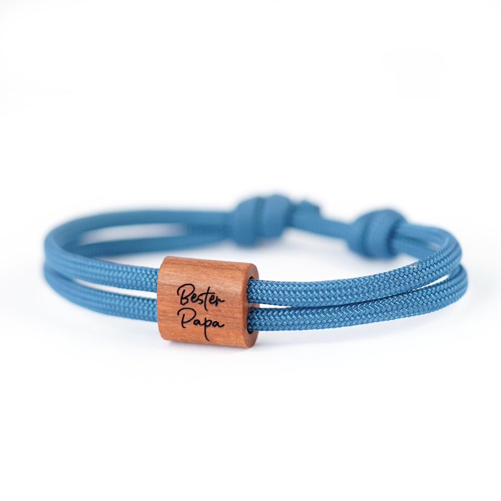 myjori Segeltau Holz Armband zum Vatertag