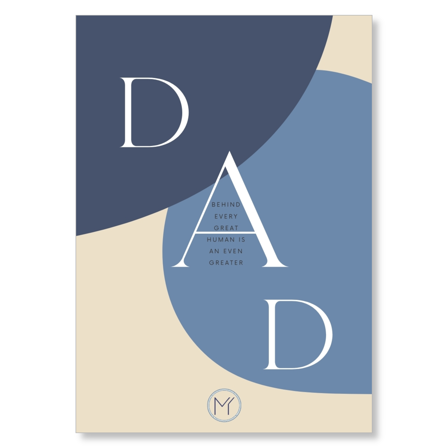 Inlay Karte Vatertag Duden Dad