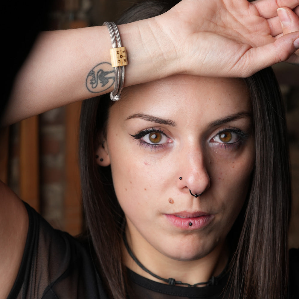 myjori Segeltau Armband mit Initialen Gravur