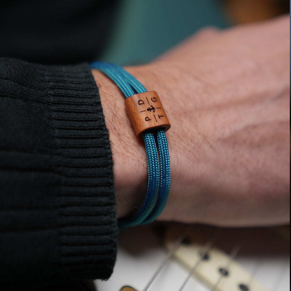 myjori Segeltau Armband mit personalisierter Initialen Gravur