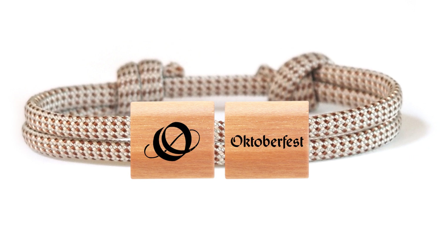 Segeltauarmband Oktoberfest™ Holz duo