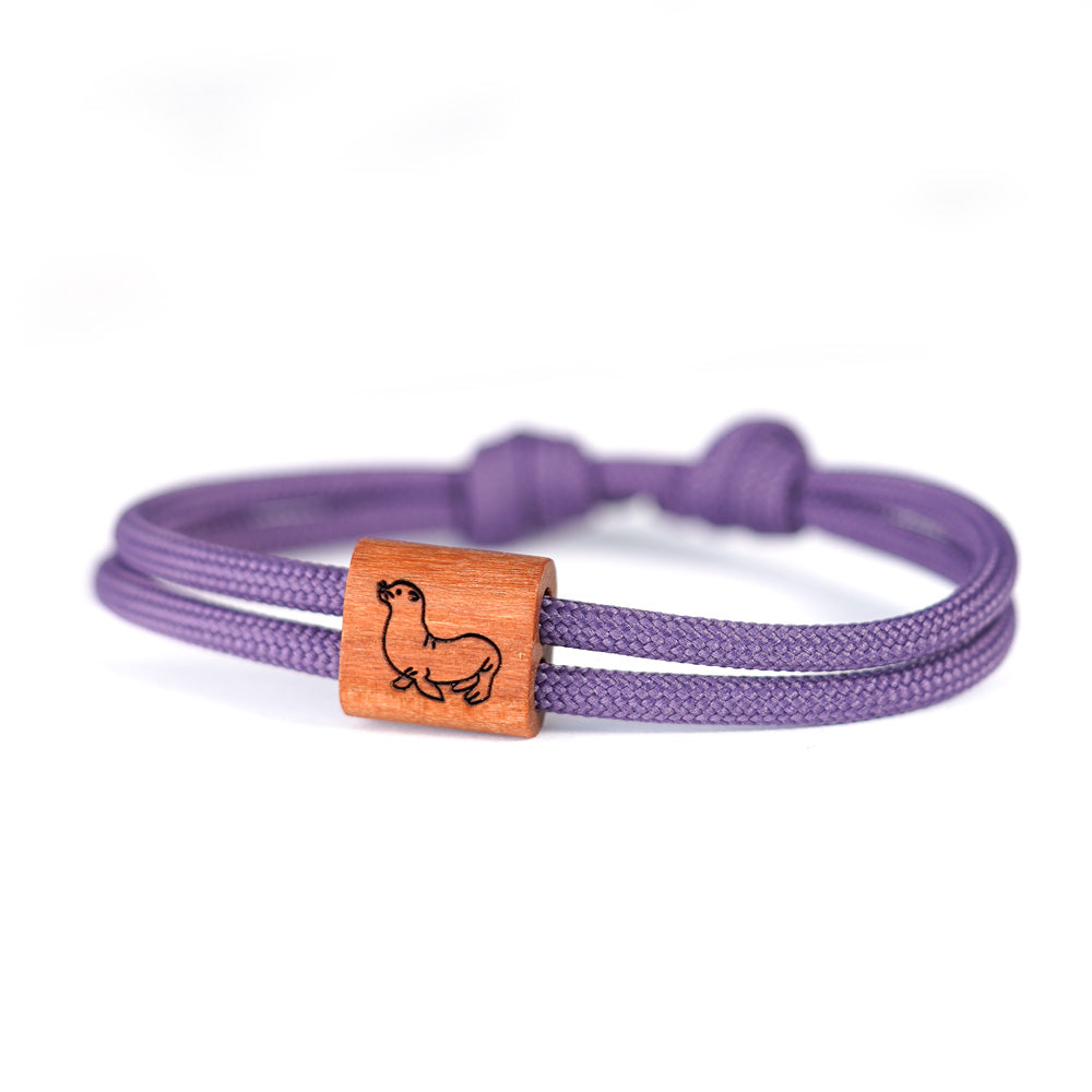 myjori Maritim-Armband | Segeltauarmband mit Gravur – Robbe