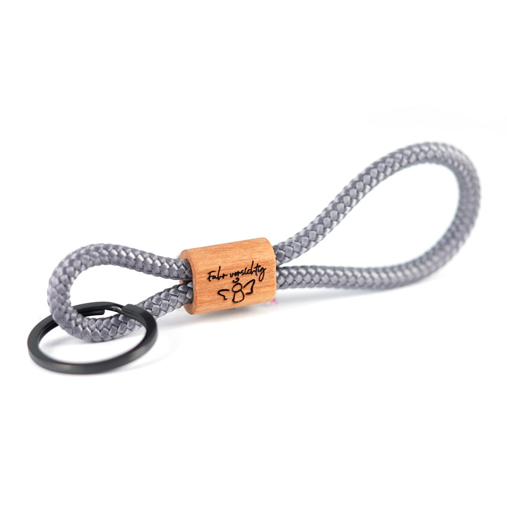 myjori Holzschlüsselanhänger Fahr vorsichtig Schutzengel