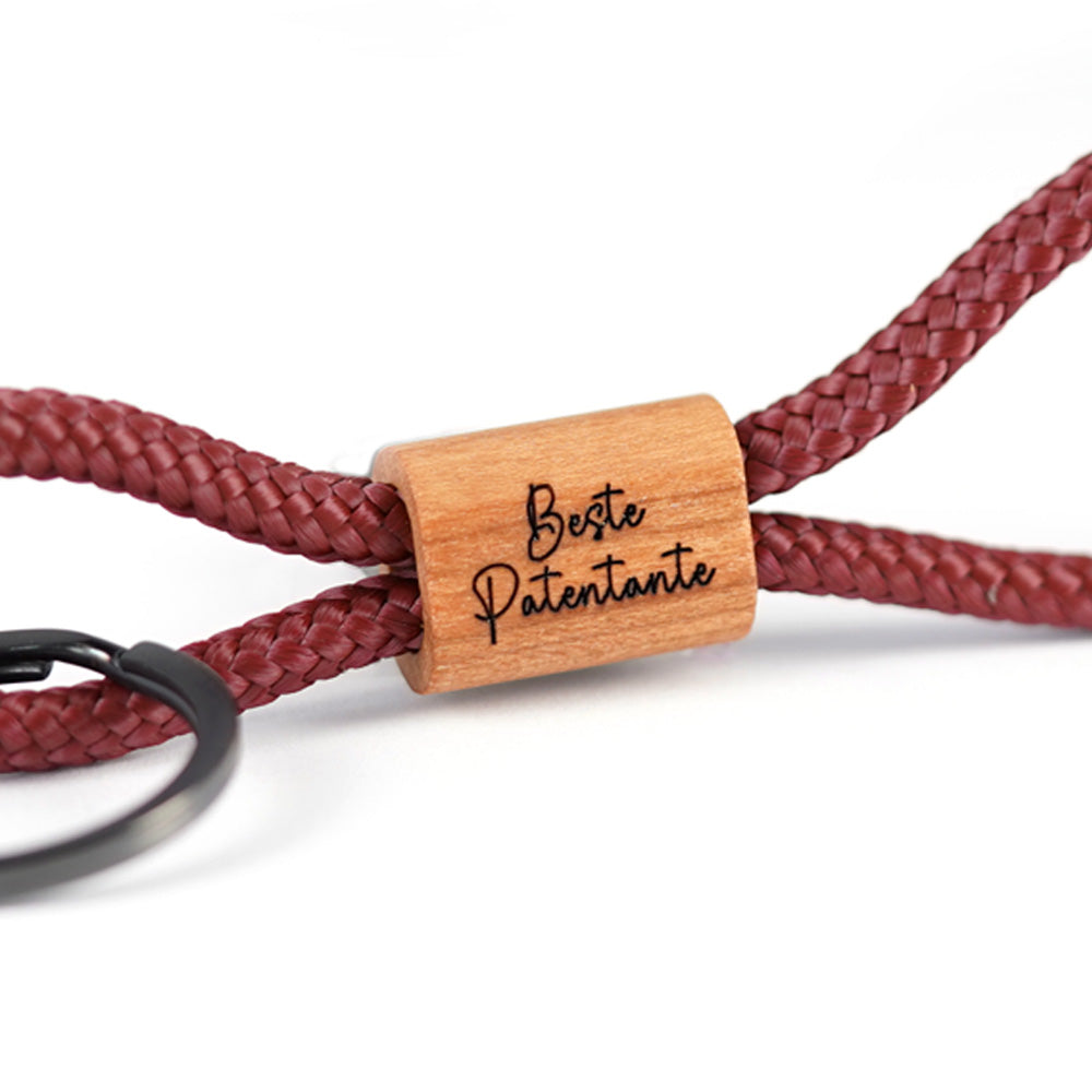 myjori Holzschlüsselanhänger Beste Patentante