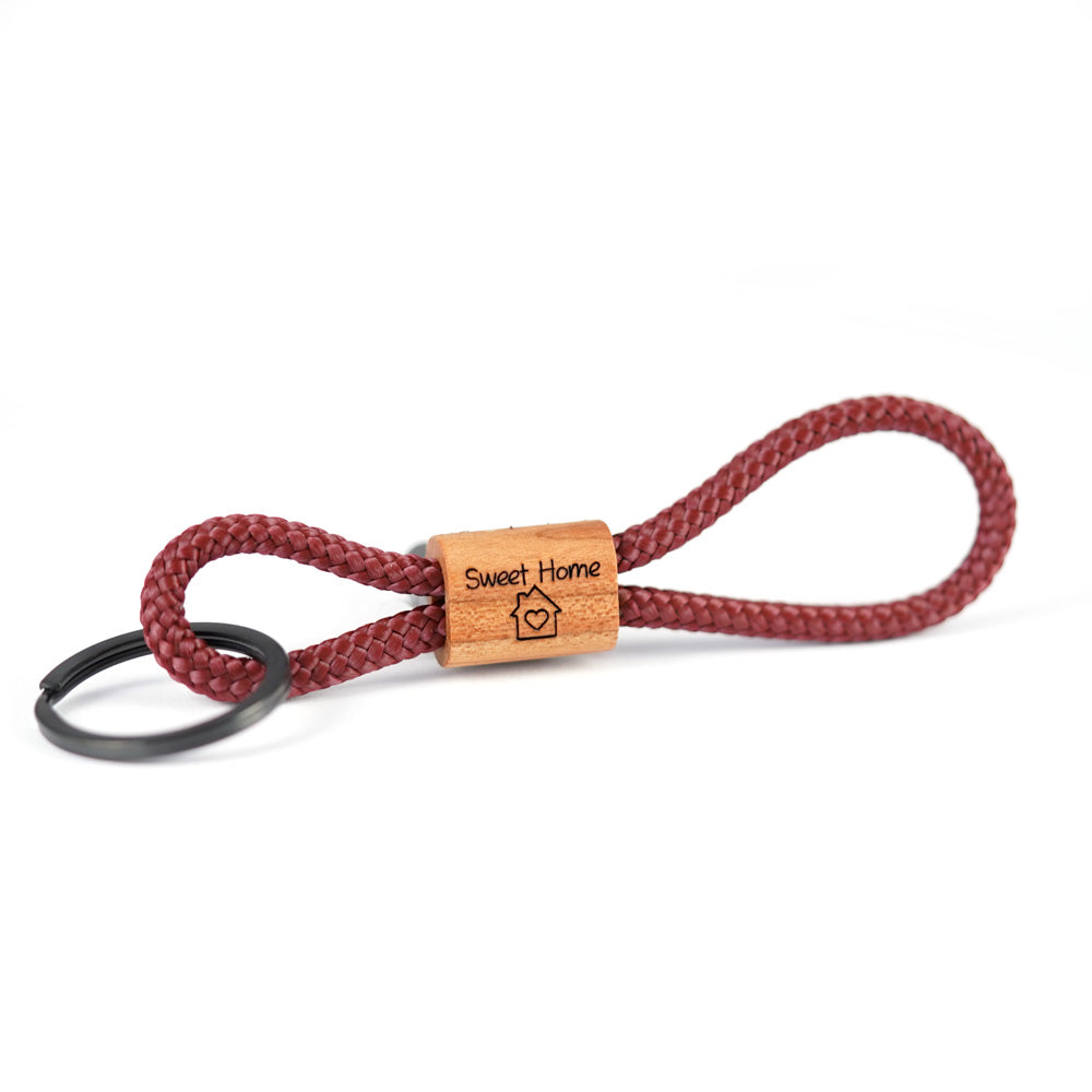 myjori Holzschlüsselanhänger Sweet Home