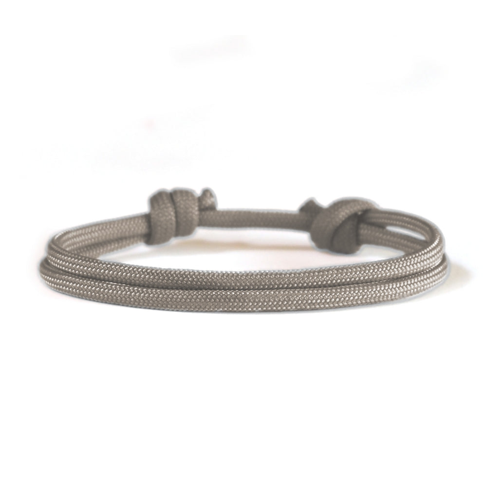 Segeltauarmband Taupe