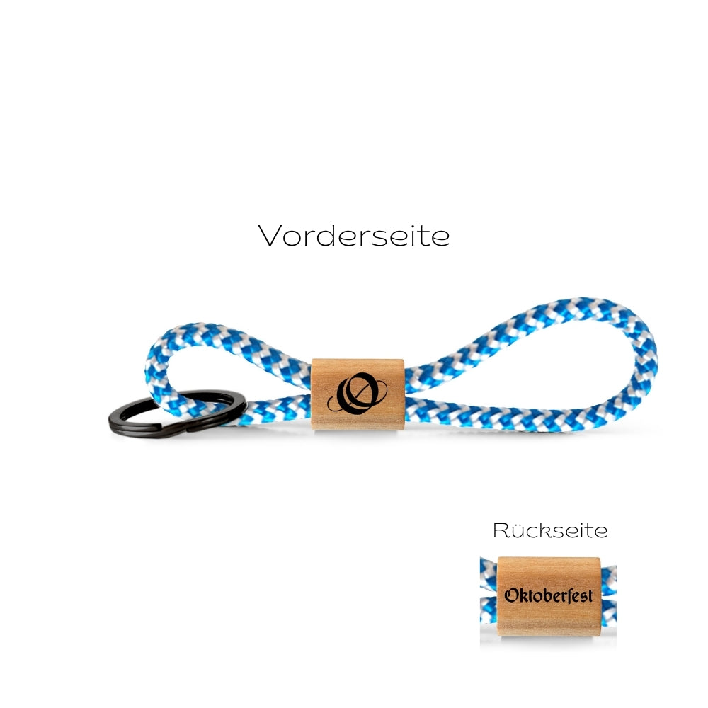 Schlüsselanhänger Oktoberfest™ Holz doppelseitig
