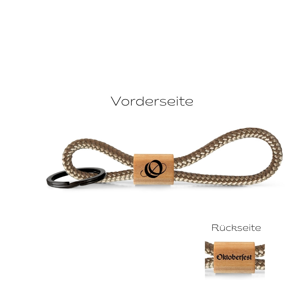 Schlüsselanhänger Oktoberfest™ Holz doppelseitig
