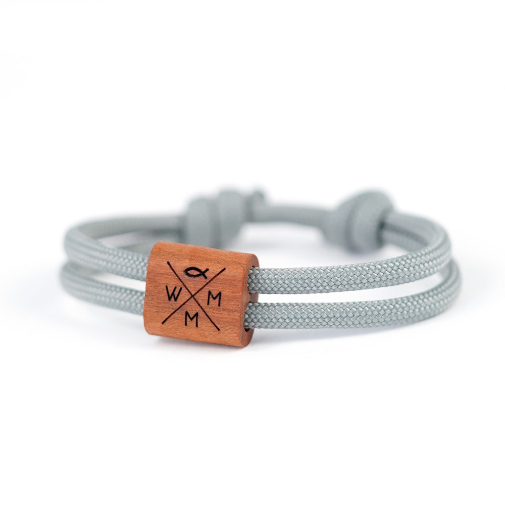 myjori Segeltau Armband mit Initialen Wunschgravur Kommunionsgeschenk