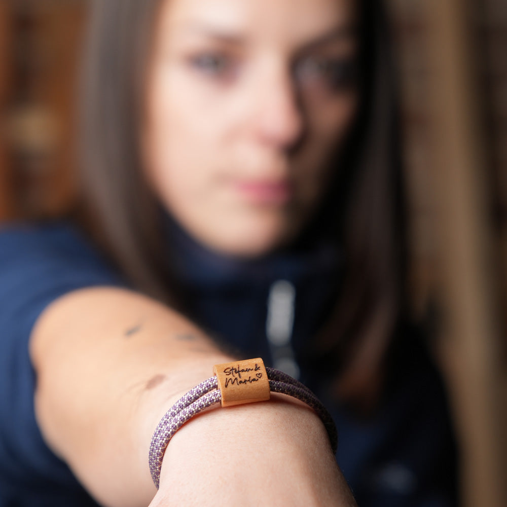 myjori Segeltau Armband mit Namensgravur