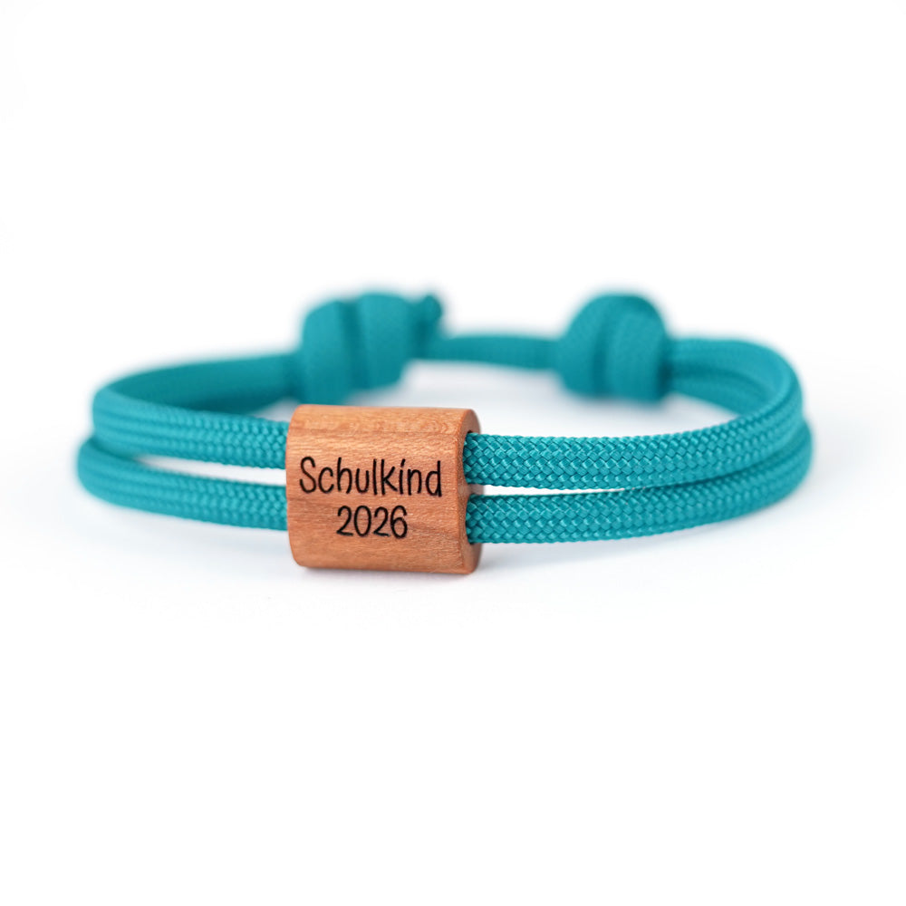 myjori Segeltauarmband mit Wunschgravur zum Schulstart
