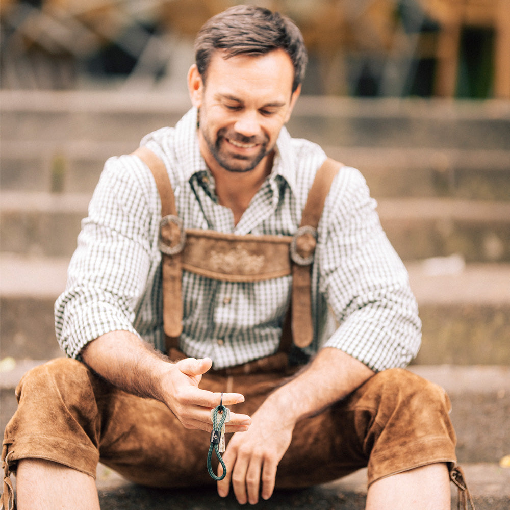 Schlüsselanhänger Oktoberfest™ Holz doppelseitig