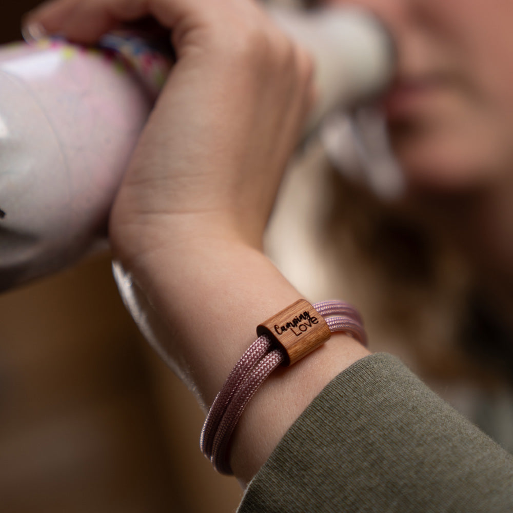 myjori Outdoor-Armband | Segeltauarmband mit Gravur – Camping Love