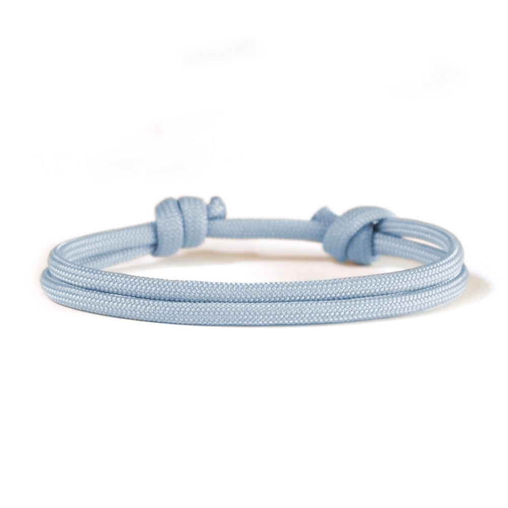 Segeltauarmband Eisblau