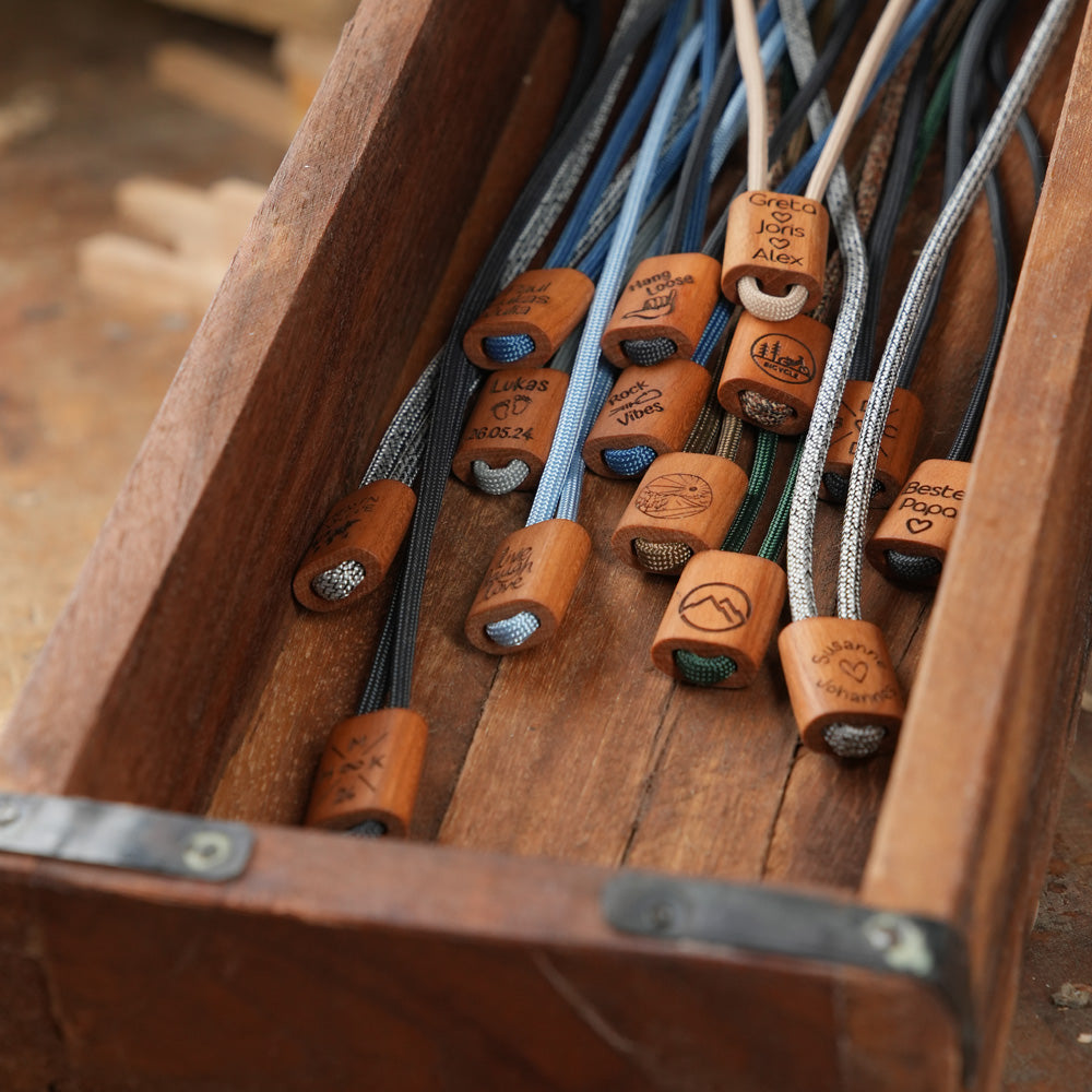 myjori Holz Segeltaukette Sonnenaufgang