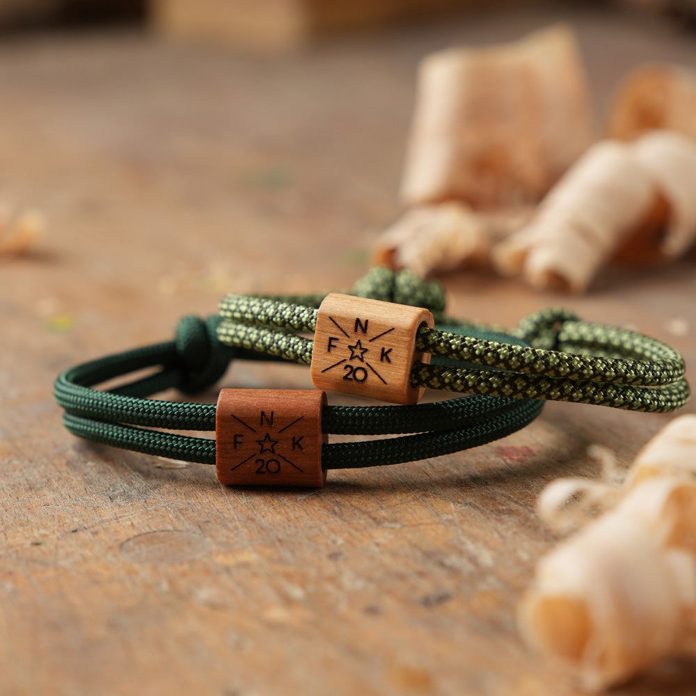 myjori Segeltau Armband mit Initialen personalisierbar