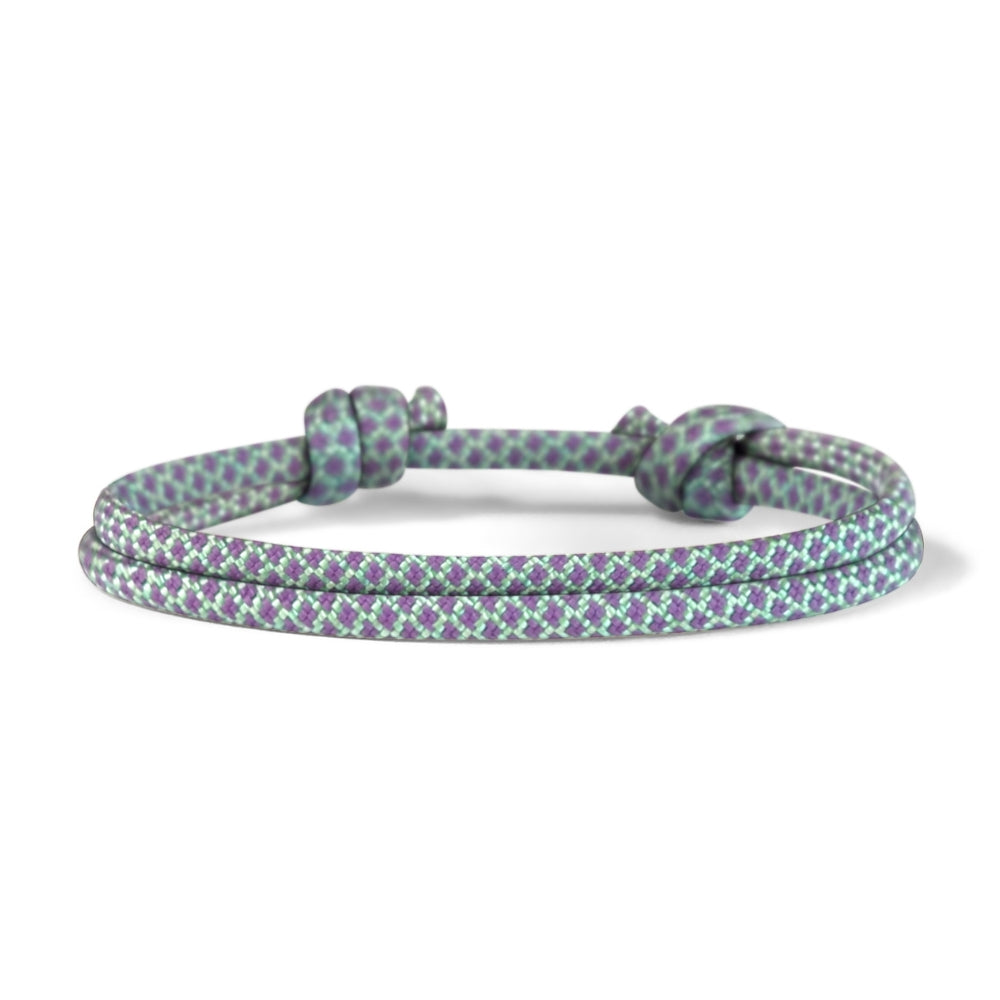 Segeltauarmband Mint Diamonds
