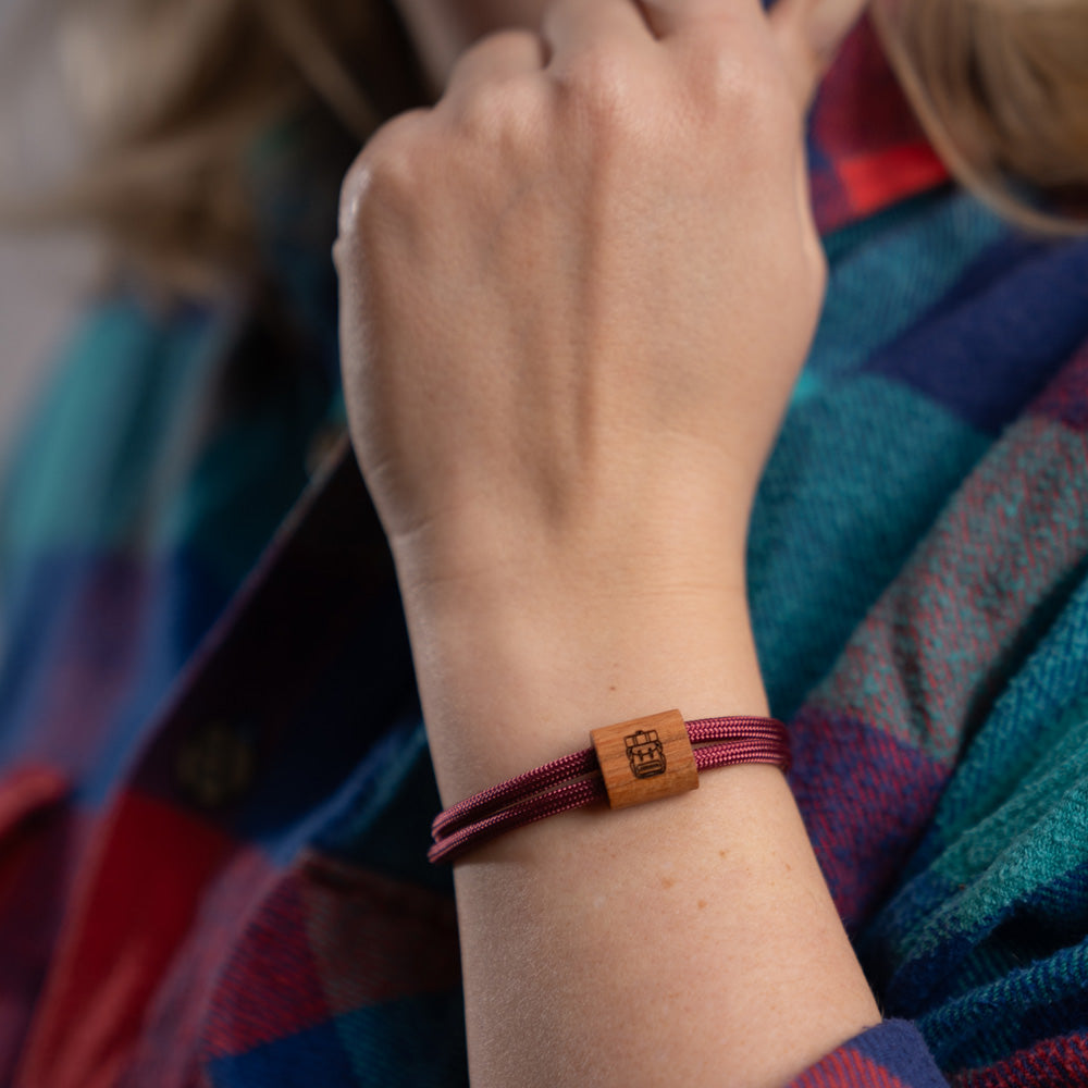 myjori Outdoor-Armband | Segeltauarmband mit Gravur – Rucksack