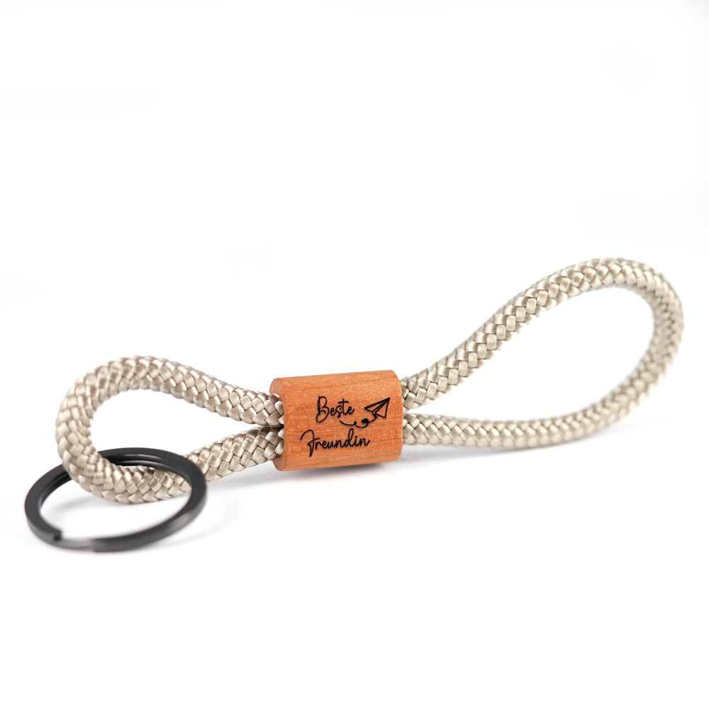 myjori Holzschlüsselanhänger Beste Freundin