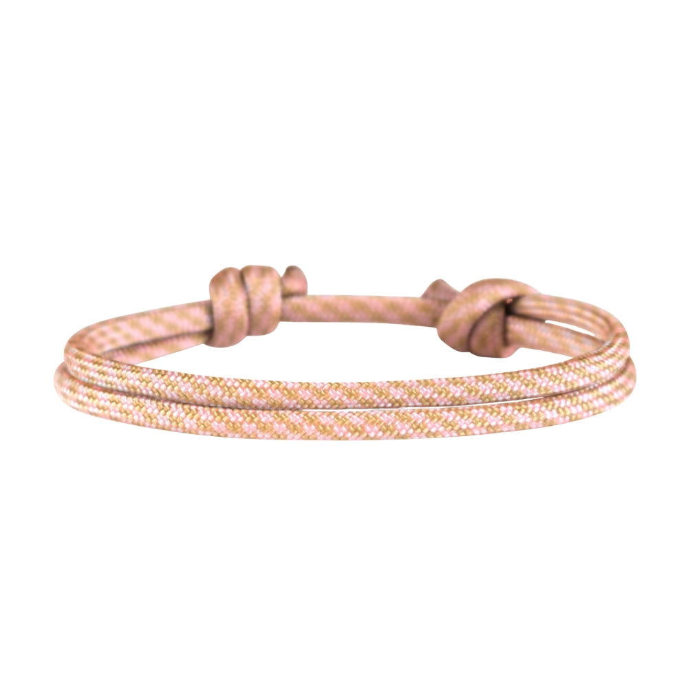 Segeltauarmband Spiral Rose